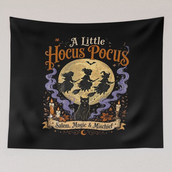 Item preview, A Little Hocus Pocus Salem, Magic & Mischief designed and sold by WilfRedokry-21.