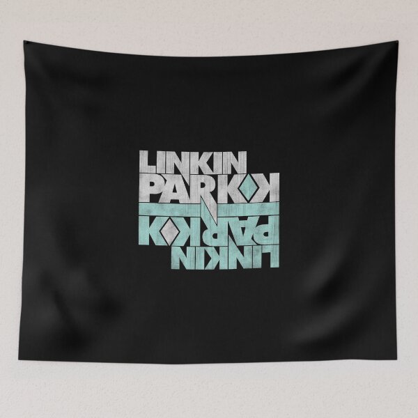 Item preview, Linkin Park Ambigram Typography Vintage T-Shirt designed and sold by Moonifillst.