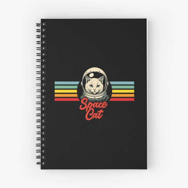 Item preview, Retro Space Cat Astronaut Helmet Stripes designed and sold by GiaoCalonas.