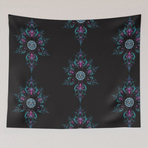 Item preview, A fractal lotus flower in a cybernetic pond designed and sold by STATIC SOUL.