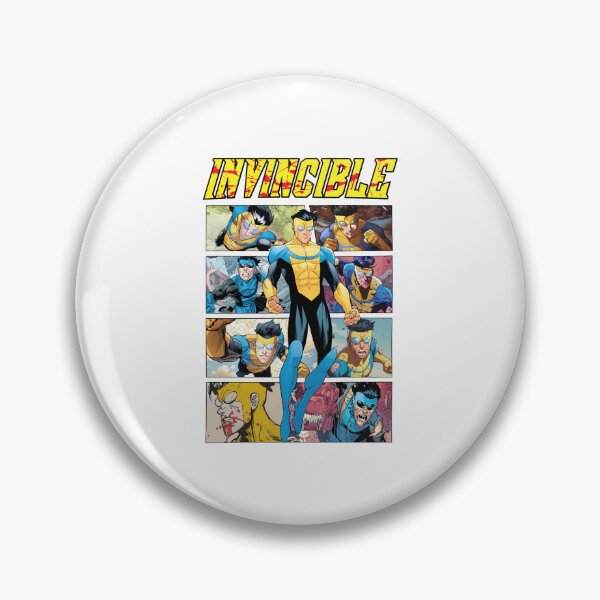 Item preview, INVINCIBLE Collage Comic Actions on Dark designed and sold by ANTHOWILLIA.