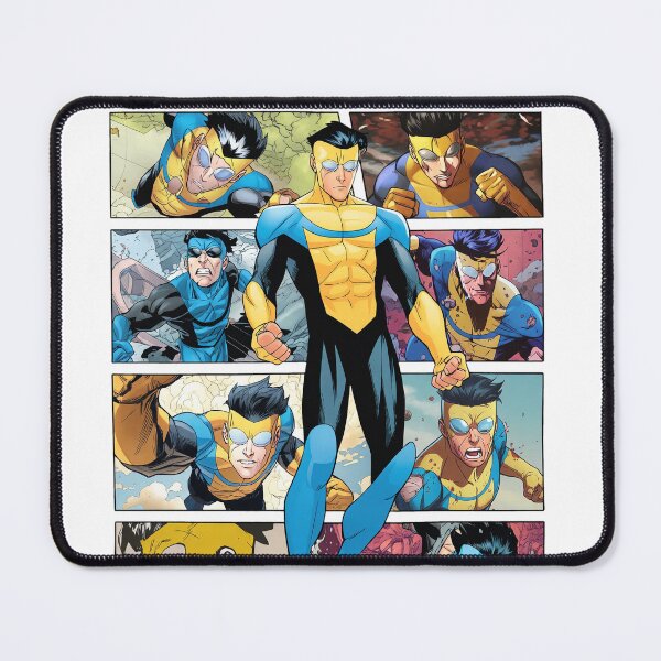 Item preview, INVINCIBLE Collage Comic Actions on Dark designed and sold by ANTHOWILLIA.