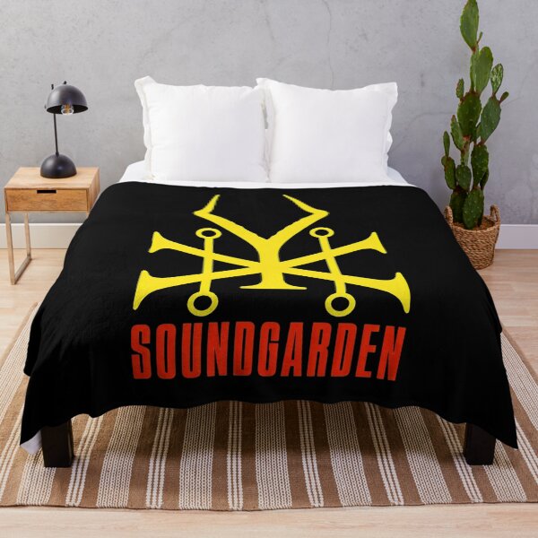Item preview, Soundgarden Yellow Symbol Red Text Grunge Rock Music designed and sold by CAMEROARMANDO.