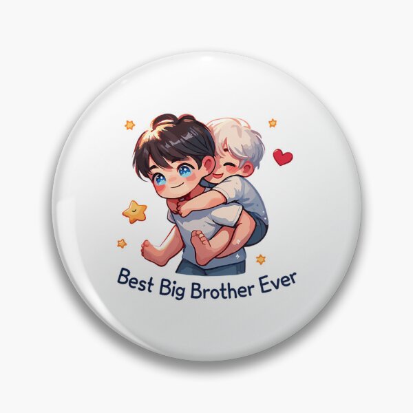 Item preview, Best Big Brother Evernational Siblings Daypiggyback designed and sold by RhianHighsmit.