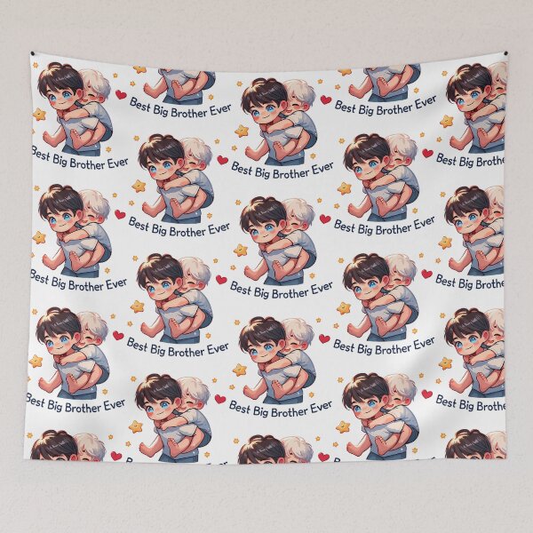 Item preview, Best Big Brother Evernational Siblings Daypiggyback designed and sold by RhianHighsmit.