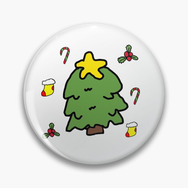 Artikelvorschau, Niedliche Weihnachtsbaum-Festtagselemente-Skizze entworfen und verkauft von การออกแบบคิงซาคาอิ.