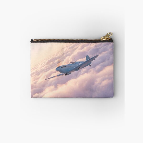Item preview, Spitfire Recon Blue Sunset Clouds Illustration designed and sold by Airpower Art.