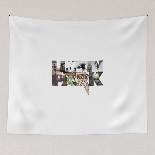 Item preview, Linkin Park Album Covers Collage Typography T-Shirt designed and sold by Moonifillst.