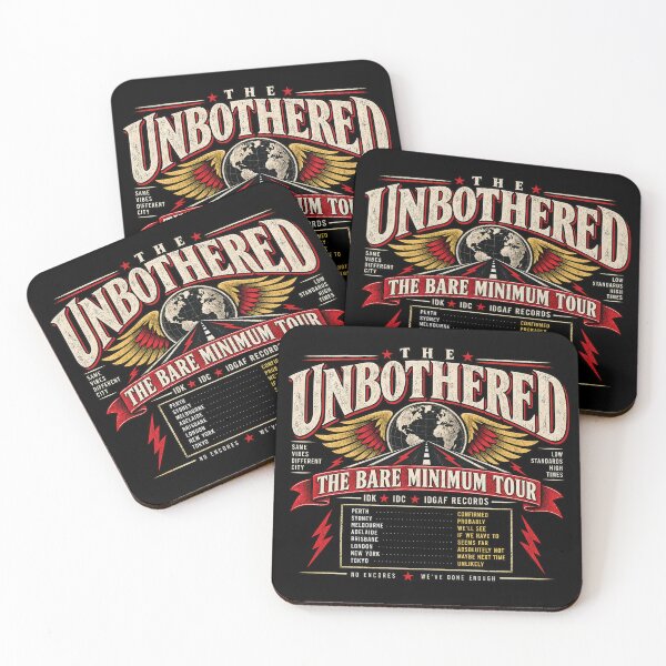 Item preview, The Unbothered – The Bare Minimum Tour designed and sold by chamlogic.