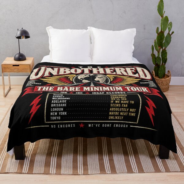 Item preview, The Unbothered – The Bare Minimum Tour designed and sold by chamlogic.