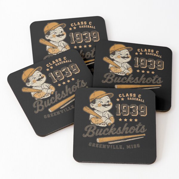 Item preview, Vintage 1939 Baseball Team Buckshots Retro Sports Design designed and sold by RuthMenze.