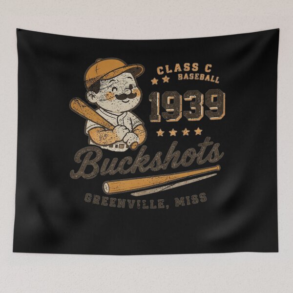 Item preview, Vintage 1939 Baseball Team Buckshots Retro Sports Design designed and sold by RuthMenze.
