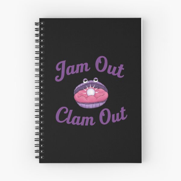 Item preview, Jam Out Clam Out Pun Funny Ocean Shell Pearl designed and sold by CAMEROARMANDO.