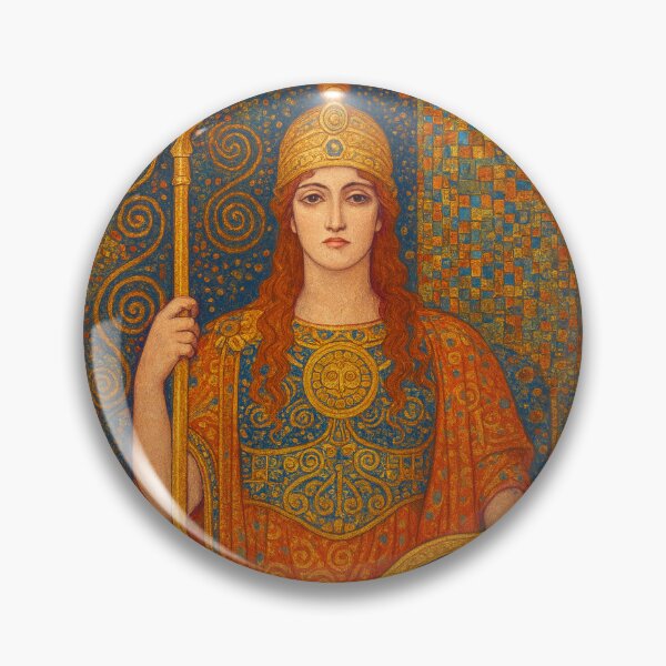 Item preview, Athena Painting – Greek Goddess of Wisdom, Justice & Strategy designed and sold by GalleryKauffeld.