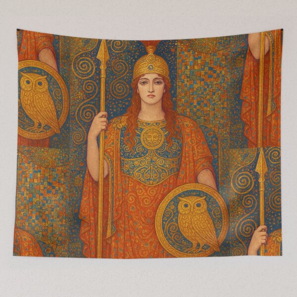 Item preview, Athena Painting – Greek Goddess of Wisdom, Justice & Strategy designed and sold by GalleryKauffeld.