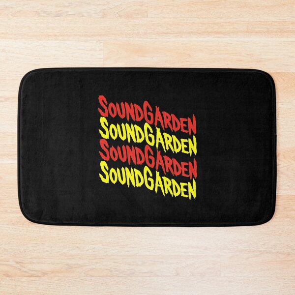 Item preview, SOUNDGARDEN Wavy Red Yellow Rock Band Graphic designed and sold by CAMEROARMANDO.