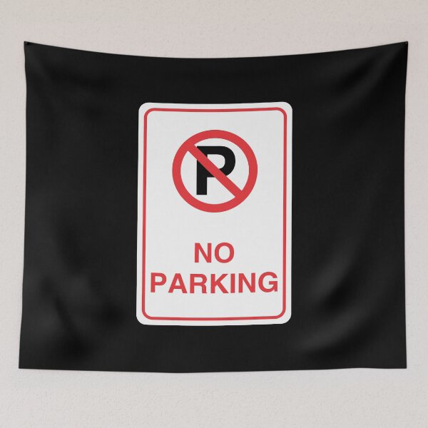 Item preview, Brilliant No Parking aNeon Colors Glow designed and sold by Malipiknik.