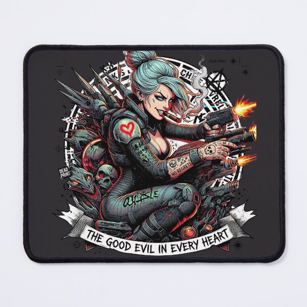 Item preview, Cyberpunk Female Mercenary Dual Pistols designed and sold by Voodoo Store Paranormal Collections.