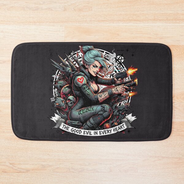 Item preview, Cyberpunk Female Mercenary Dual Pistols designed and sold by Voodoo Store Paranormal Collections.