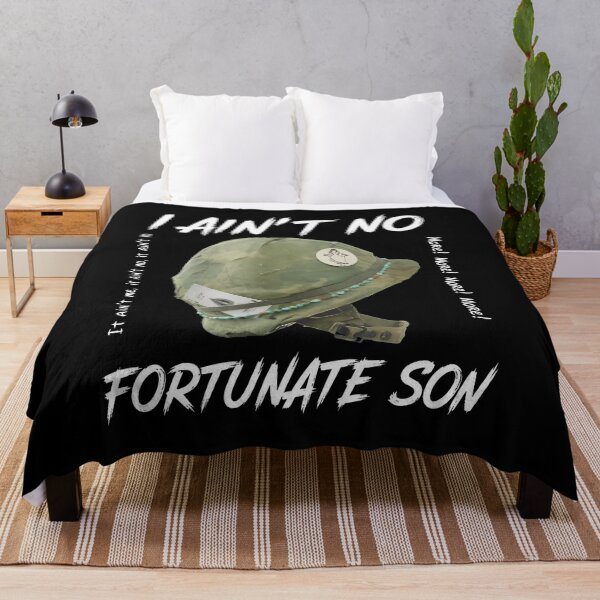 Item preview, I Ain't No Fortunate Son Military Helmet Graphic designed and sold by CAMEROARMANDO.