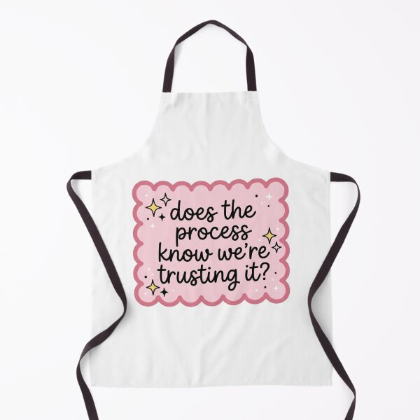 Item preview, Does The Process Know We're Trusting It Funny Sarcastic Quote Coquette Badge designed and sold by raedattia.