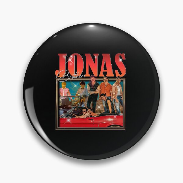 Item preview, Jonas Brothers Vintage Retro Photo Collage T-Shirt designed and sold by Moonifillst.