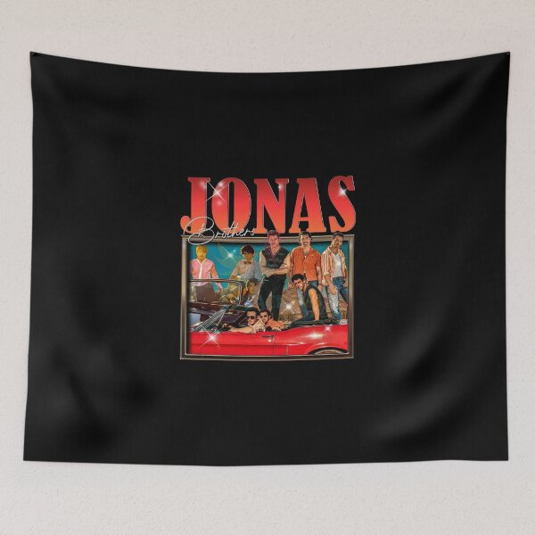 Item preview, Jonas Brothers Vintage Retro Photo Collage T-Shirt designed and sold by Moonifillst.