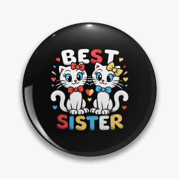 Item preview, Best Sister Cat -National Siblings Day-Purrfect Sisterhood designed and sold by RhianHighsmit.