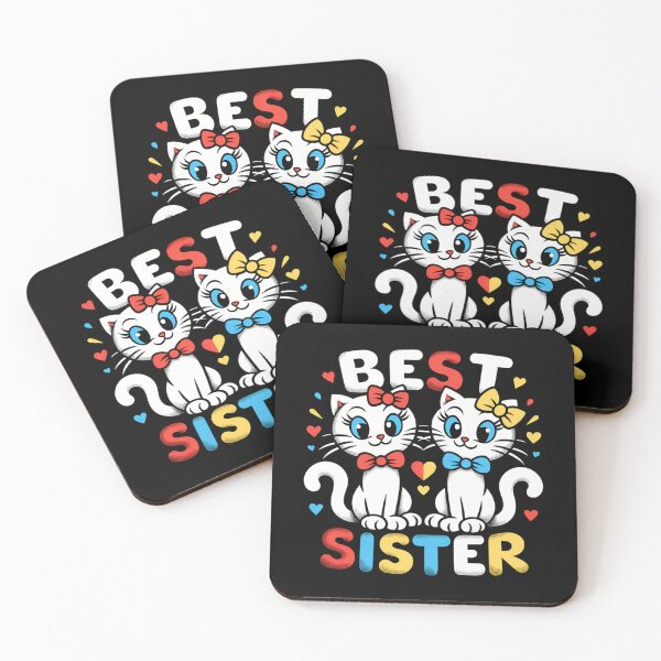 Item preview, Best Sister Cat -National Siblings Day-Purrfect Sisterhood designed and sold by RhianHighsmit.