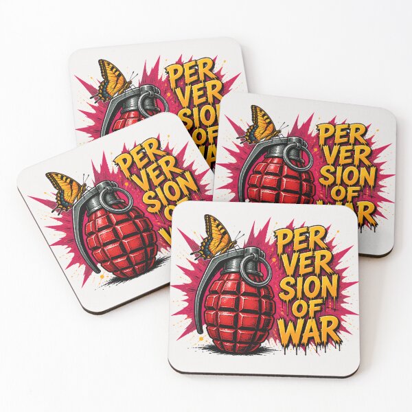 Item preview, Perversion of War Butterfly Grenade designed and sold by TshirtsOnline-.