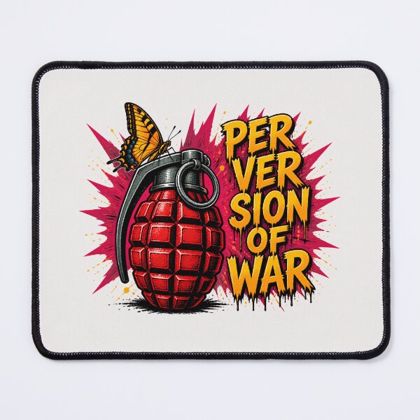Item preview, Perversion of War Butterfly Grenade designed and sold by TshirtsOnline-.