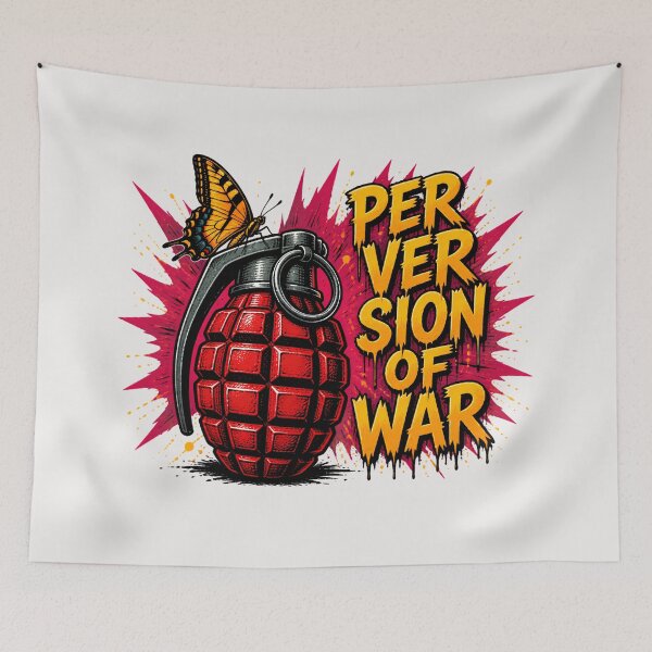 Item preview, Perversion of War Butterfly Grenade designed and sold by TshirtsOnline-.