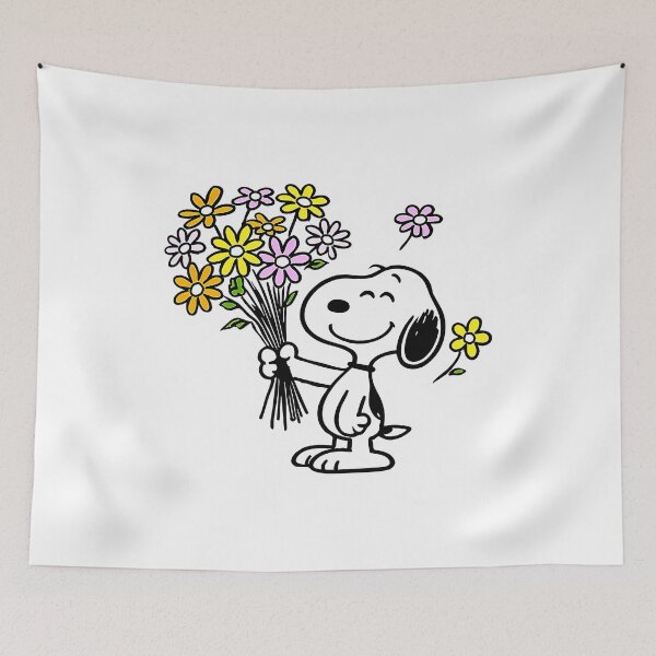 Item preview, Snoopy Flower designed and sold by Mens-code.