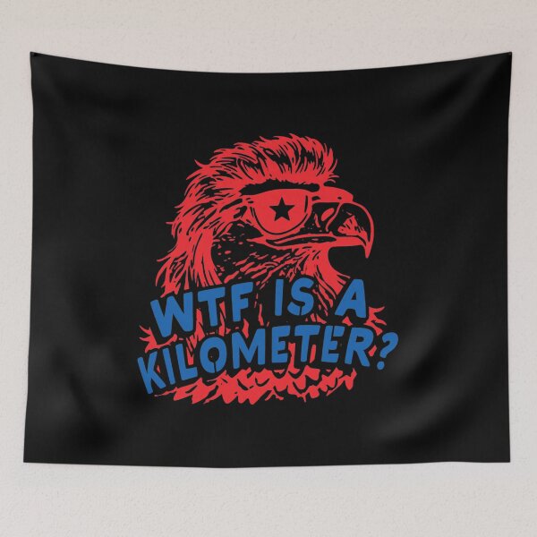 Item preview, Eagle WTF Kilometer Retro Patriot  designed and sold by LITZYBRENDO.