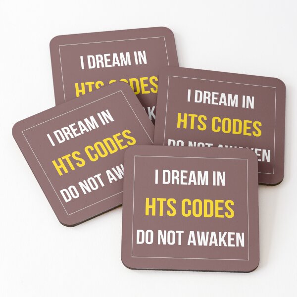 Item preview, Funny HTS Codes Customs Broker Slogan designed and sold by incognipress.