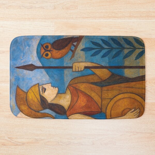 Item preview, Athena Painting – Divine Warrior Goddess of Greek Mythology designed and sold by GalleryKauffeld.