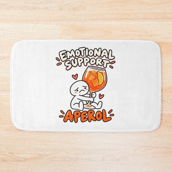 Item preview, Aperol Emotional Support Funny Drink designed and sold by MonkiFlipp.