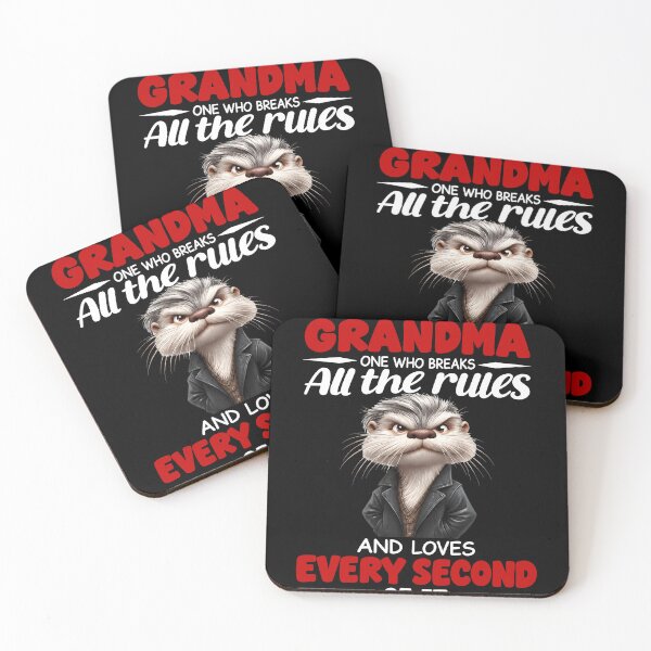 Item preview, Grandma One Who Breaks All The Rules And Loves Every Second Of It Funny Cat Rebel Grandma designed and sold by KatieThomShop.