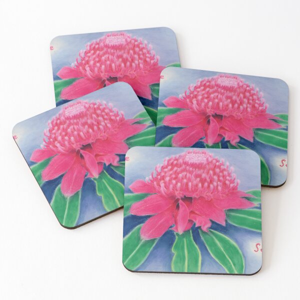 Item preview, Courage and Support Pink Waratah designed and sold by Raehanfiq.
