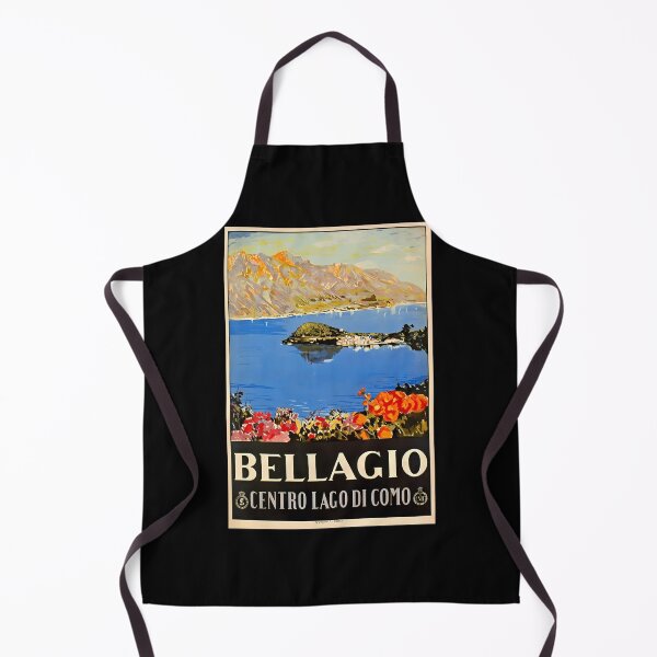 Artikelvorschau, Italien, Bellagio, Comer See – Vintage-Reiseanzeige entworfen und verkauft von suzannesun.
