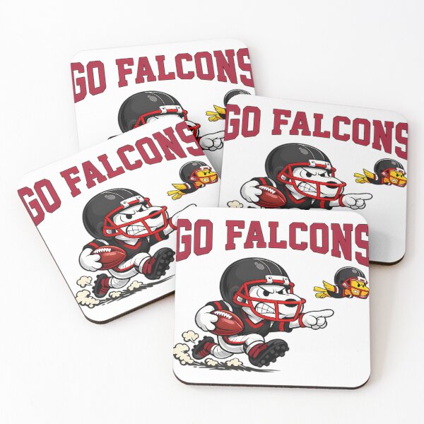 Item preview, Snoopy And Woodstock Atlanta Falcons Football designed and sold by ChaotiCreaters.