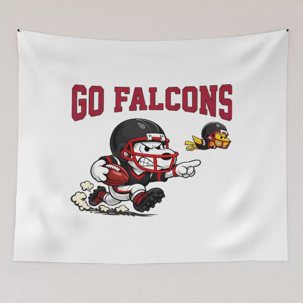 Item preview, Snoopy And Woodstock Atlanta Falcons Football designed and sold by ChaotiCreaters.