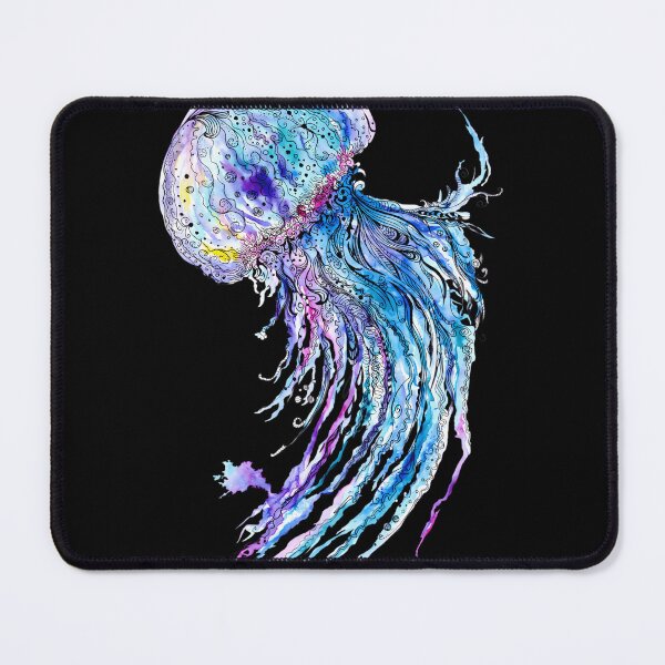 Item preview, Jelly Fish Watercolor And Ink Painting designed and sold by angelaju3.