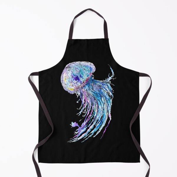 Item preview, Jelly Fish Watercolor And Ink Painting designed and sold by angelaju3.