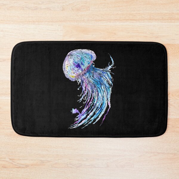 Item preview, Jelly Fish Watercolor And Ink Painting designed and sold by angelaju3.