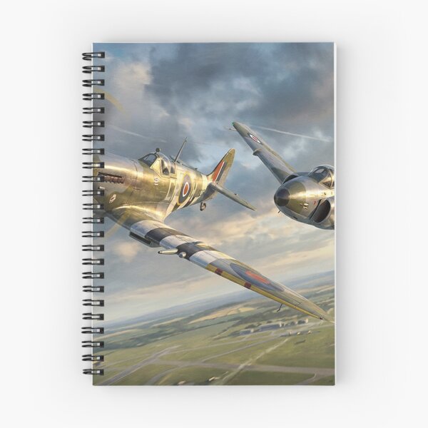 Item preview, Spitfire And Swift Generations Formation Illustration designed and sold by Airpower Art.