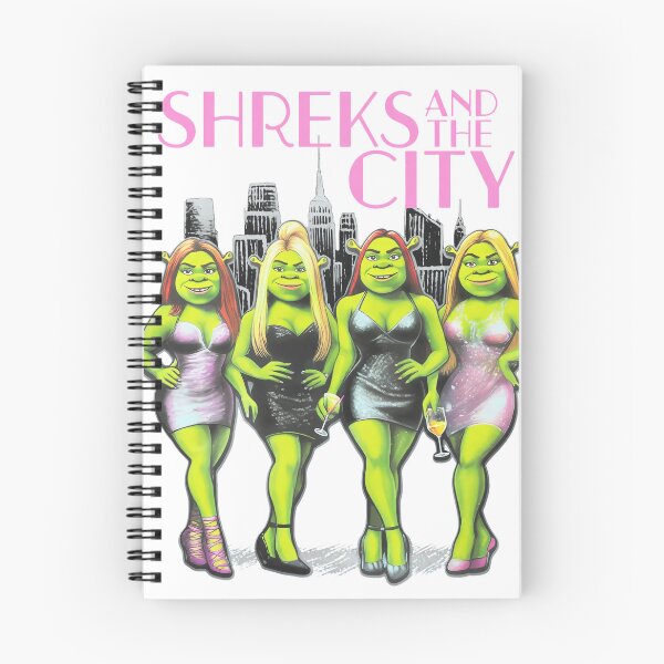 Item preview, Shreks And The City Parody Illustration designed and sold by LITZYBRENDO.