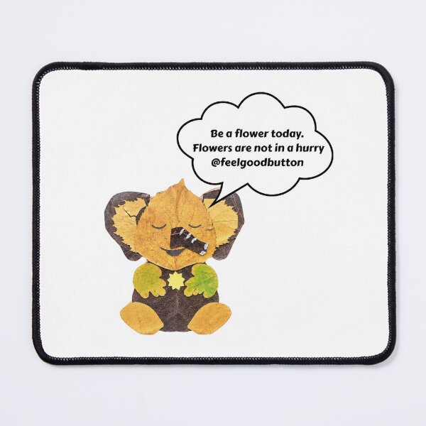 Item preview, Cute message Elephant designed and sold by FeelGoodButton.
