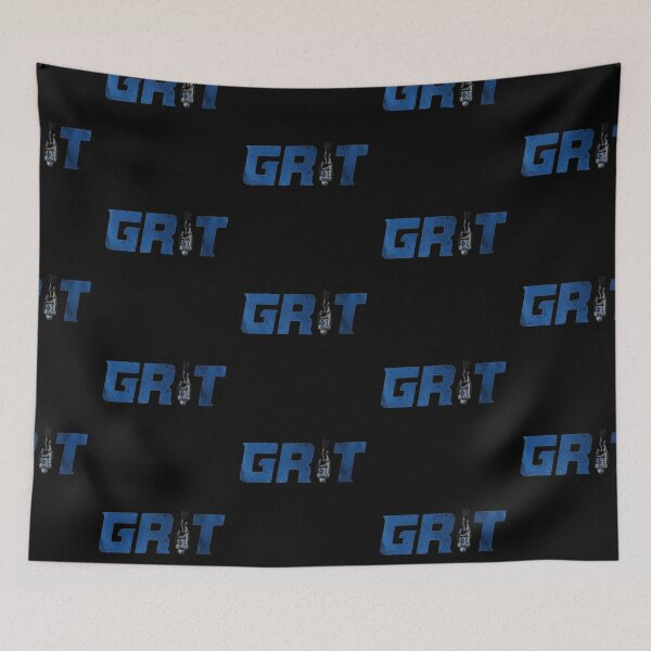 Item preview, Grit Sports Motivation Athletic Athlete Typography Design designed and sold by RuthMenze.
