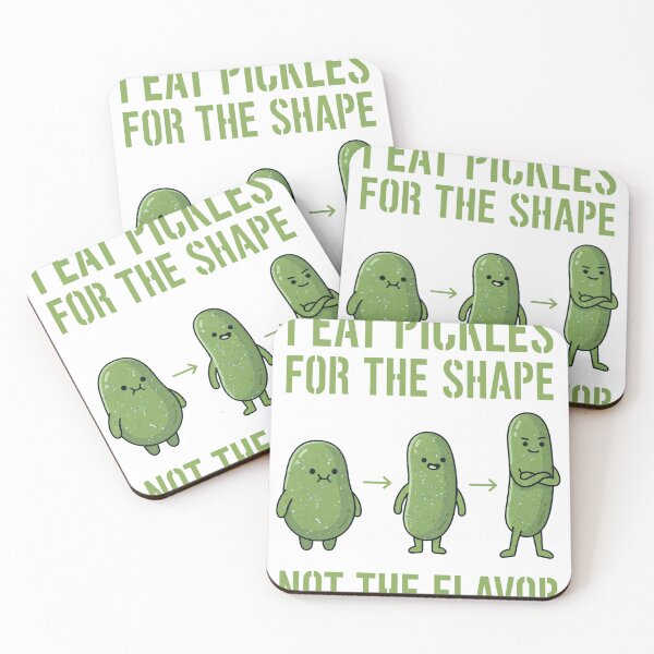 Item preview, Pickle Shape Transformation Humor designed and sold by LITZYBRENDO.